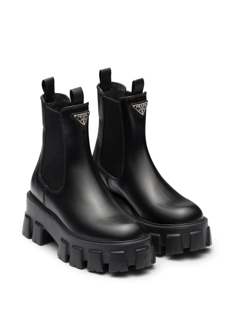 prada clear ankle boots